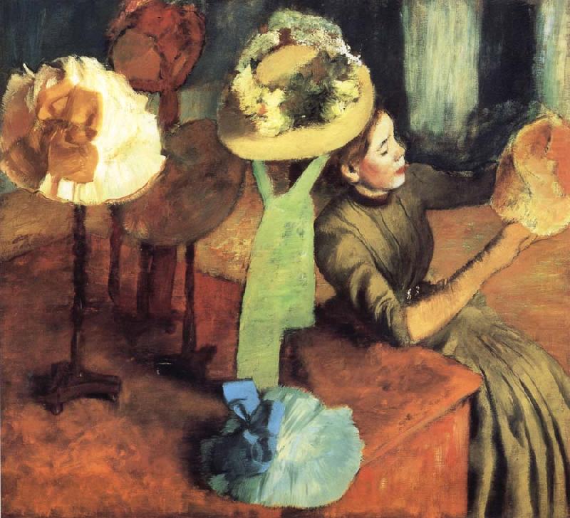 La Boutique de Mode, Edgar Degas